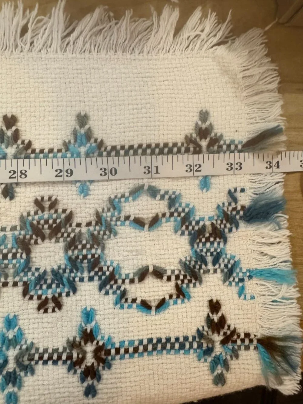 VNG Folk Art Hand Woven Table Runner 34